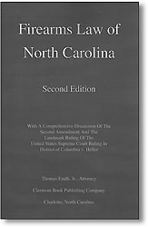Firearms Law of North Carolina